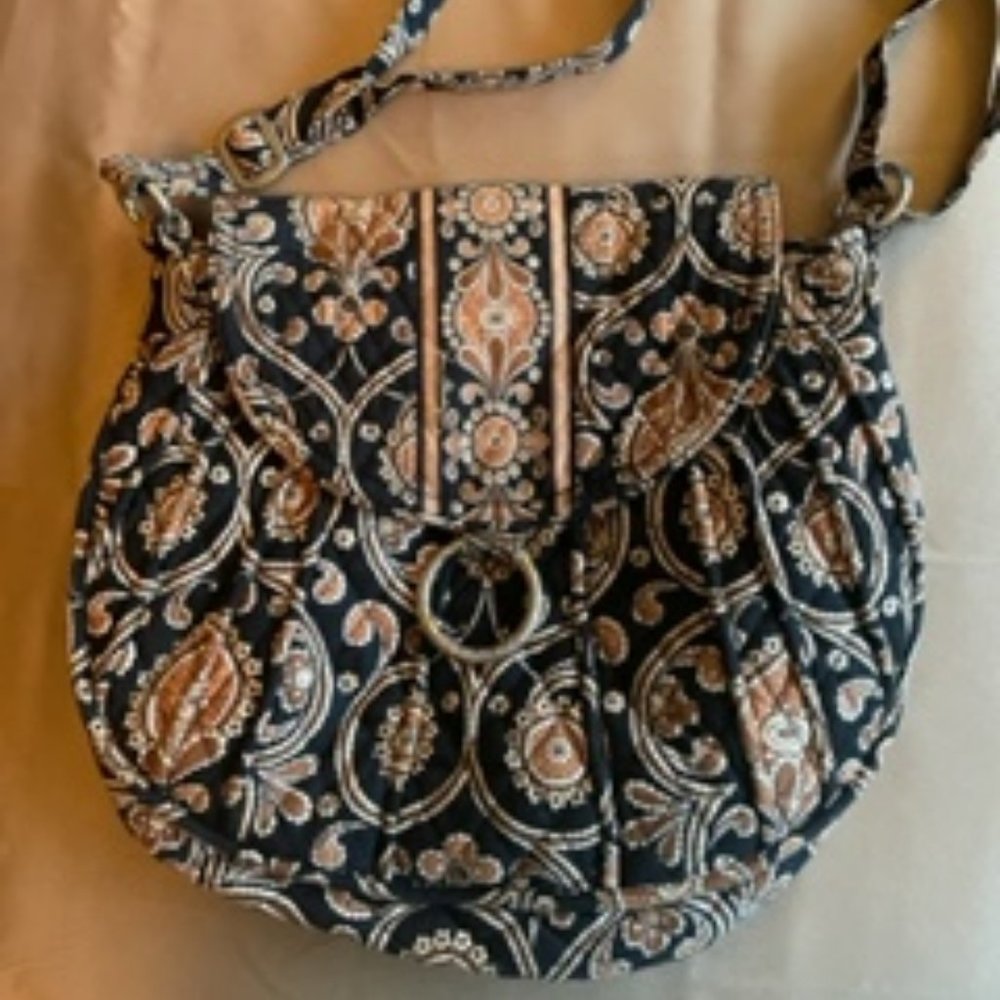 Vera Bradley Magnetic Crossbody Purse with Flap